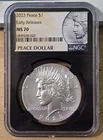 2023 MS70 Peace Dollar 1$ NGC Early Release Top Grade