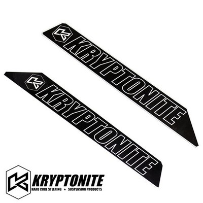 2 Kryptonite Control Arm Replacement Logo Name Plates KRUCA10 KRUCA12 KRUCA13 