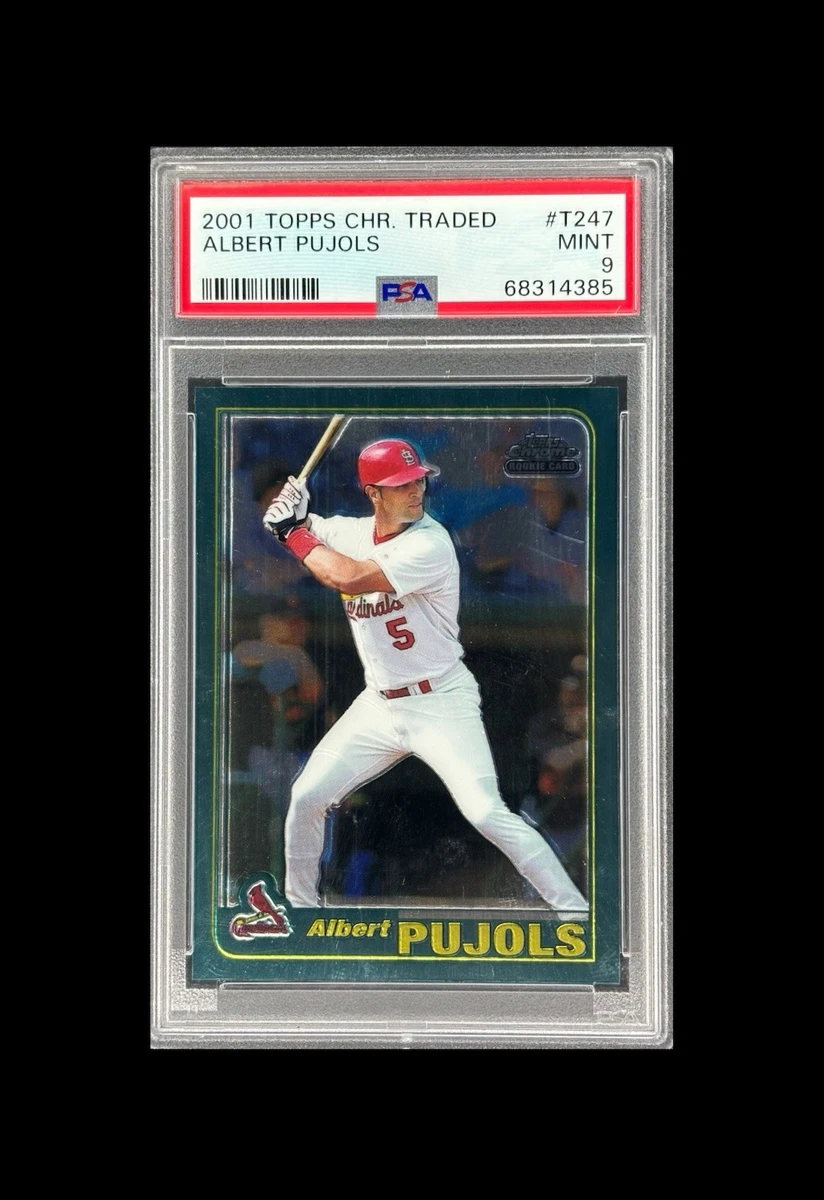 Topps Albert Pujols Rookie Baseball Sports Trading Cards