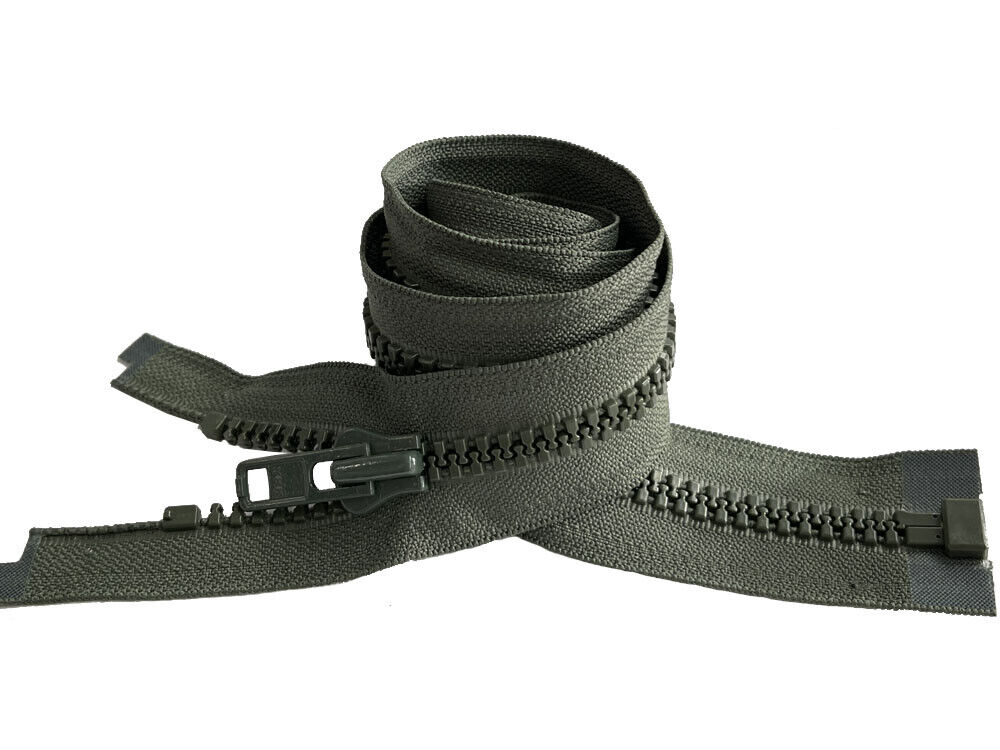 YKK #8 Molded Plastic Zipper -VISLON Heavy Weight Separating YKK #8 Molded Plastic Zipper -VISLON Heavy Weight Separating