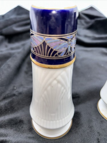 Noritake Legacy Kontinentale Salz- und Pfefferstreuer Japan Auslaufmodell Schmetterling - Bild 7 von 8