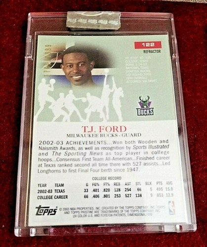 2001-06 TOPPS PRISTINE DUNCAN IVERSON ANTHONY KIDD UNCIRCULATED Gold Refractor  - Picture 61 of 209