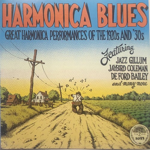 HARMONICA BLUES, GREAT HARMONICA PERFORMANCES OF 1920's & 30s - VARIOUS, CD