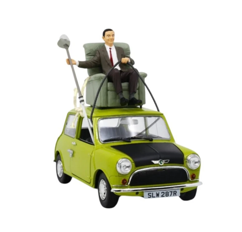 Tiny City Hong Kong Mr Bean Mini Cooper Green Sealed 1:18
