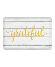 LAURAL HOME Grateful Kitchen Mat, NWT