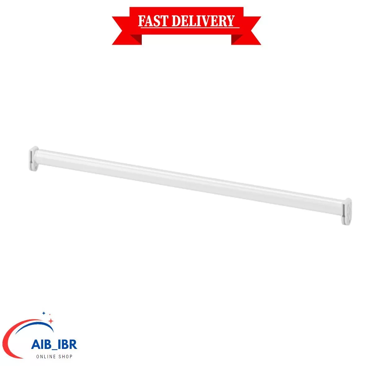 IKEA Clothes Rail Adjustable Hanging Bar for Wardrobe Closet Organizer 60 100