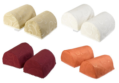 Mini Standard Jumbo Runde Armkappe Paar Wirbelmuster Spitzenborte Sofa Stuhlbezüge
