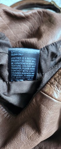 ALLSAINTS - CARLOS MINI SACK Brown Leather Saddle Shoulder Bag WBA 413 - AW/08 - Picture 15 of 24