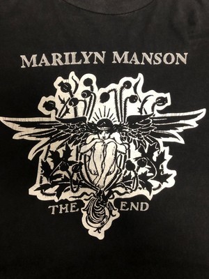 マリリンマンソンThe End ヴィンテージtシャツ 90s XL 90's Marilyn Manson The End tシャツ