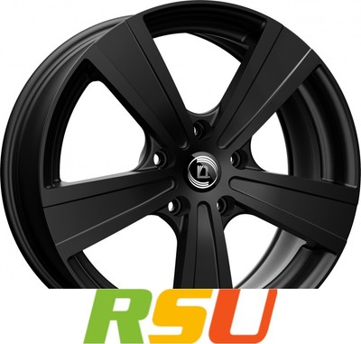 Diewe Matto nero 7.5x17'' ET53 LK5 120 ML 65.1 Alufelgen 17 Zoll