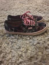 Vans Hello Kitty Colaboration Trainers Womens Size Uk 6 Us 8.5 
