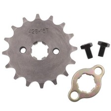 428-16T 17mm Front Engine Sprocket Retainer Plate Motorcycle Dirt Bike Set