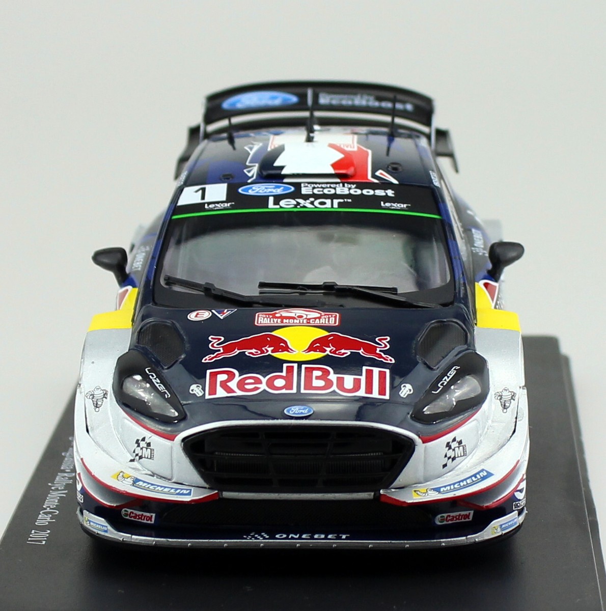 Ford Fiesta WRC Rally Monte Carlo 2017 #1 1:24 Hachette Modellauto