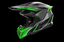 Airoh Twist 3 Shard Green Gloss Adult MX Helmet Motocross Off-Road Enduro Racing
