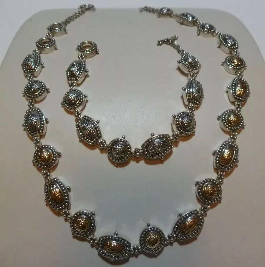 Womens designer online silver necklace