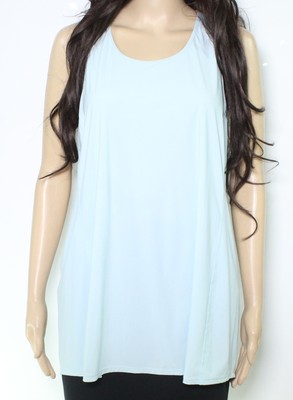 Zella Womens Activewear Tank Blue Size 