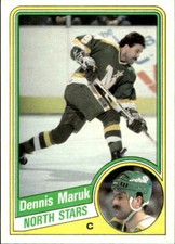 1984-85 Topps #76 Dennis Maruk Hockey Card