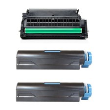 2x XL Toner XL 1x Trommel für OKi MB441 MB450 Series MB451 MB451dn B401 B401DN