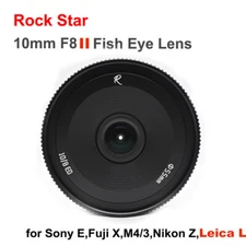 Astrhori 10mm F8 II V2 Wide Angel Fisheye Lens For Sony Nikon M43 Fuji Leica L