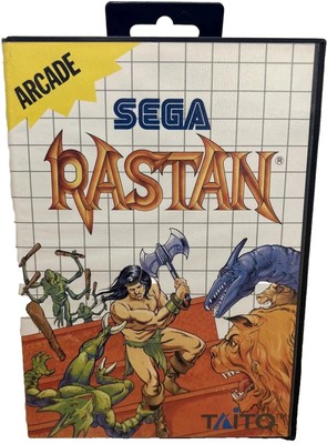Rastan - Sega Master System Videospiel PAL komplett **SCHNELLE P&P**