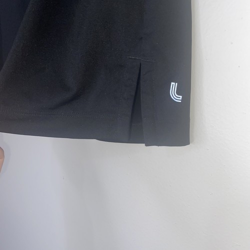 Lole Yoga Black Skort Women's Sz L Skirt Pockets Tennis Golf Athletic - Picture 2 of 7