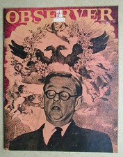 The Observer Magazine. December 27, 1964. New Years Honours, Peggy Gugenheim etc