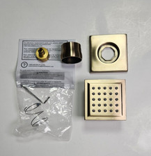Delta 50150-CZ Singe Function Square Brass Shower Body Spray, Champagne Bronze