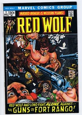 Red Wolf #1 Marvel 1972 The Guns of Fort Rango !