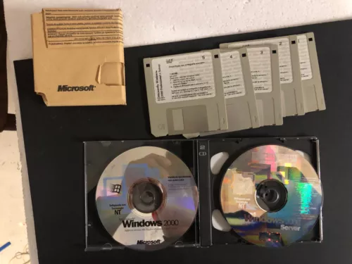 VINTAGE!  WINDOWS server 2000 ITA
