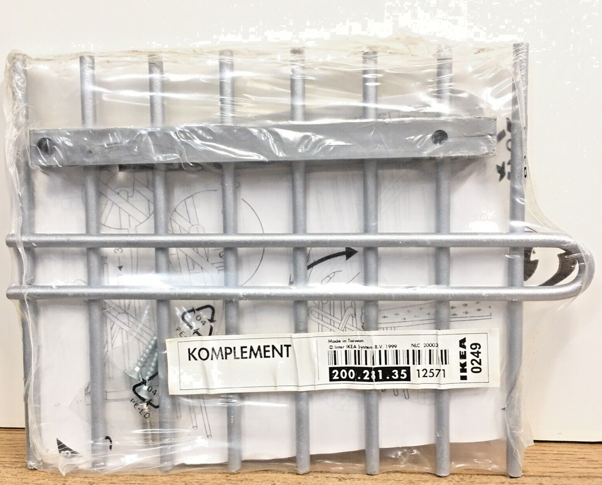 IKEA Komplement 12571 Metal Collapsible Closet Organizer Clothes