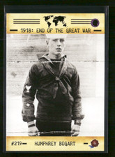 2023 Historic Autograph's 1918 End Great War #219 Humphrey Bogart