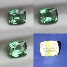 Green Kornerupine 2.3 carats From Kenya. 11.5x9.7x3.2mm. No Treatment. #KR23
