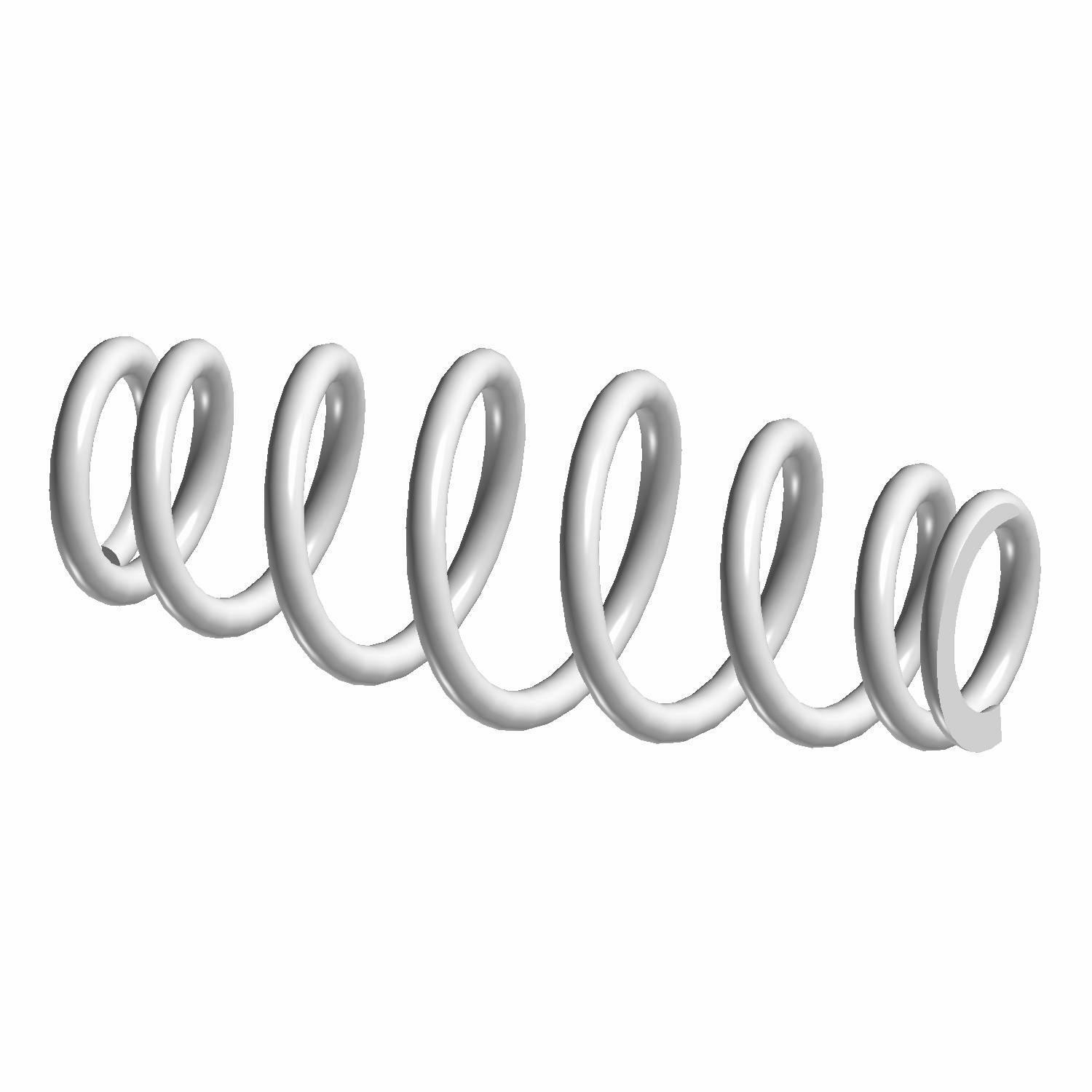 Polaris Compression Spring, Front, Bright White, Genuine OEM Part 