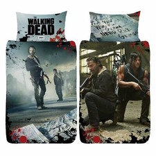 The Walking Dead Duvet Cover Set Single New World 2-in-1 Design Bedding