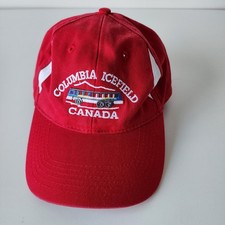 Columbia Icefield Canada Cap Snow Bus Hat NEW Snapback Alberta Rockies Glacier