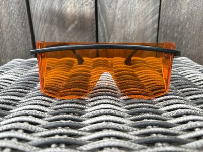 Uvex Z87 Orange Glasses Made In USA
