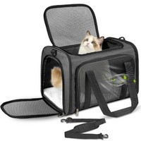 Katzentransporttasche FüR Katzen Hunde Bis 5 Kg | Faltbare Tragbare...