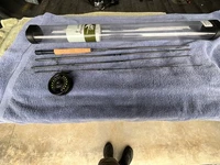 Orvis Streamline fly rod 9' 5 wt clearwater classic 3 reel complete kit new nos
