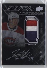 2022 SPx UD Black Lustrous Rookie 114/125 Tier 1 Jordan Harris Patch Auto 12gf