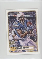 2012 Topps Magic Mini Pigskin 48/50 Malcom Floyd #176 1l2