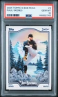 PSA 10 PAUL SKENES 2025 Topps x BOB ROSS Joy of Baseball #5 PIRATES GEM MINT