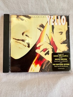 YELLO Essential The Singles Collection Oh Yeah HYPE STICKER PROMO CD