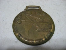 Lima Shovels Draglines Clamshells Cranes Watch Fob Advertising Heavy Equipment