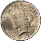 1924-P Peace Dollar PCGS MS65 Decent Eye Appeal Strong Strike