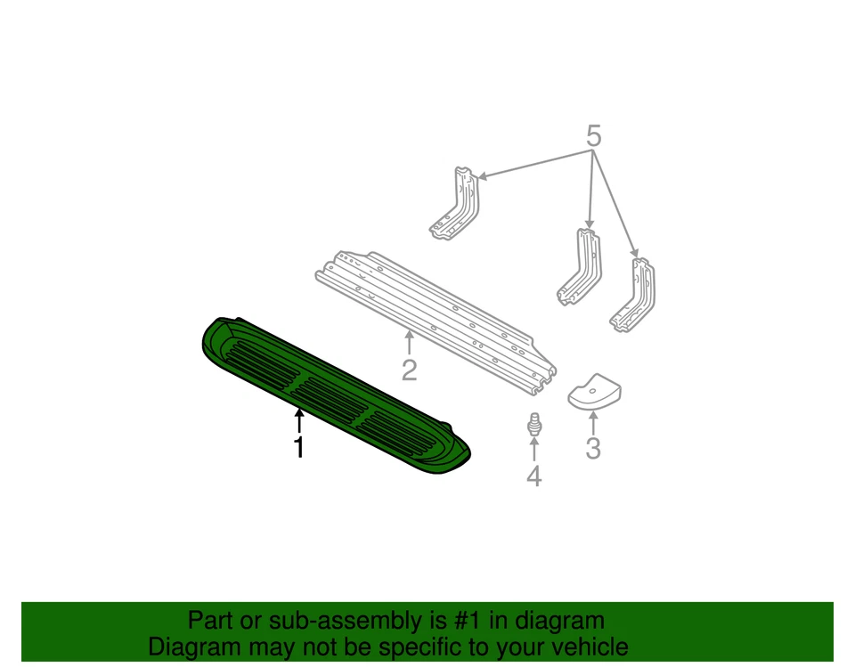 Conjunto de cubierta original Ford F81Z-16N454-CA CANTIDAD 1 Foto 2 de 3