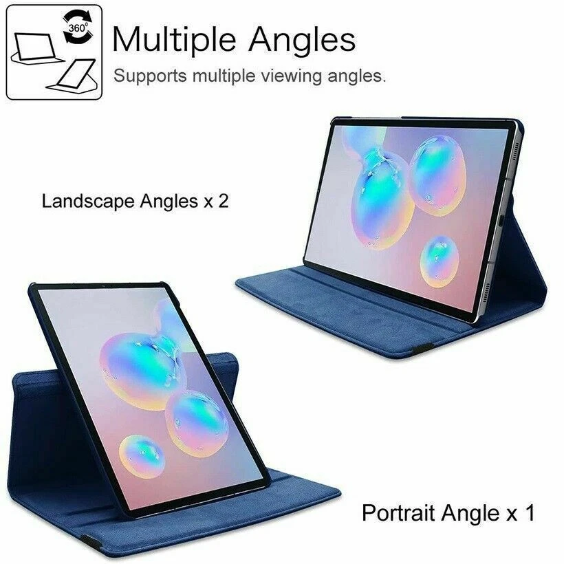 Rotating Case for Samsung Galaxy Tab S8 Plus/Ultra 2022 Swiveling Stand Cover - Image 4 of 4