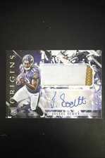 2018 Panini Origins - Rookie Jumbo Patch Autographs Jaleel Scott #129 (AU, MEM,