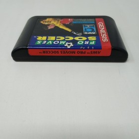 Pro Moves Soccer (Sega Genesis) Cartridge, Case, Manual, & Insert
