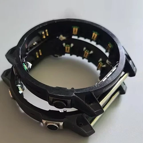 Original For Garmin Fenix 7X Back Cover Housing Middle Plastic Frame With Button