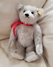 STEIFF VINTAGE RARE 1985 PLUSH LIGHT TAN TEDDY BEAR SIGNED BY HANS-OTTO STEIFF